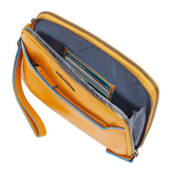 Piquadro Blue Square Bolso de mano Piel 21 cm