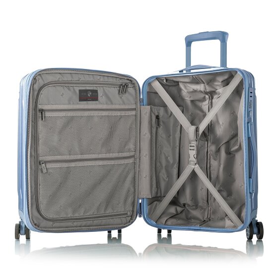 Heys Xtrak 4 ruedas Carro de la cabina S 55 cm con pliegue de expansión