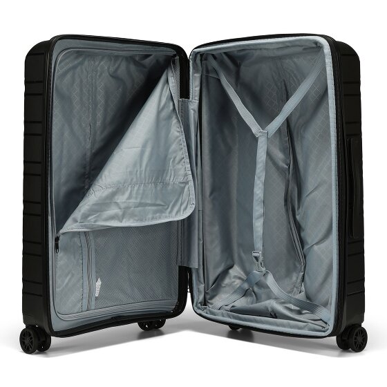 d&n Travel Line 4700 4 ruedas Juego de maletas 3 piezas con pliegue de expansión