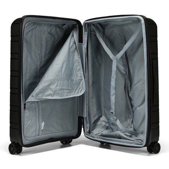 d&n Travel Line 4700 4 ruedas Juego de maletas 3 piezas con pliegue de expansión