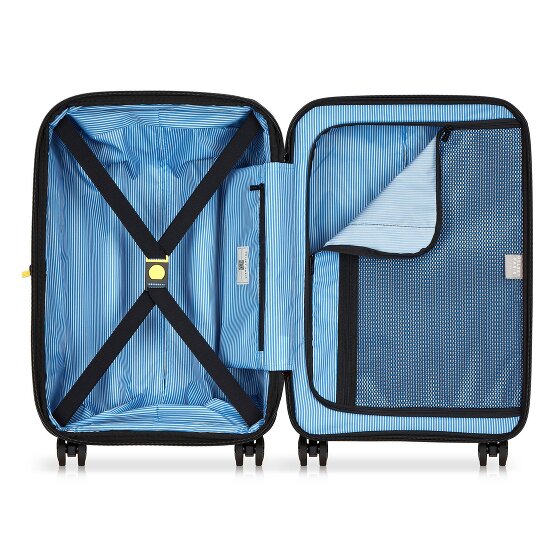 Delsey Paris Lutece Se 4 ruedas Carro de la cabina 55 cm con pliegue de expansión