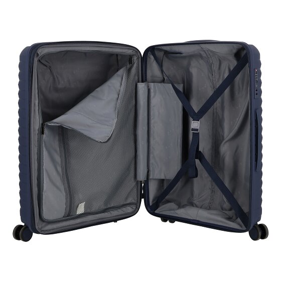 d&n Travel Line 4500 4 ruedas Carrito M 65 cm con pliegue de expansión