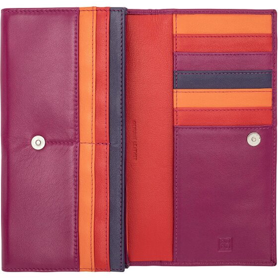 DuDu Cartera de cuero de 19 cm