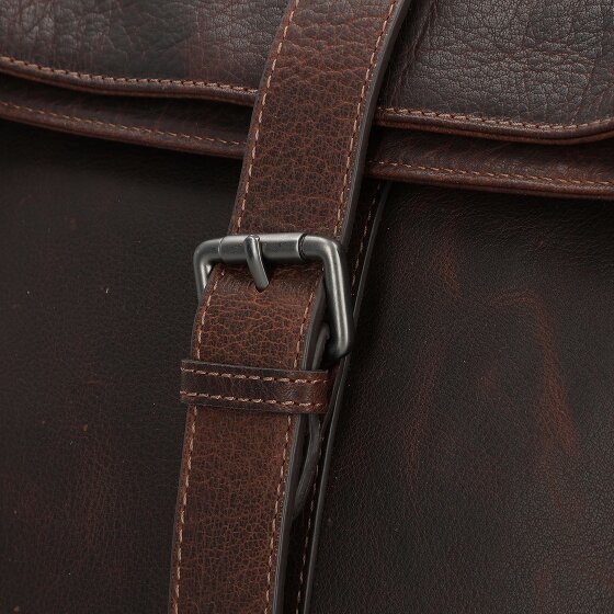 Jack Kinsky Porto Mochila de día Piel 37 cm Compartimento para el portátil