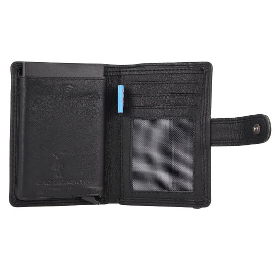Jack Kinsky Brisbane Cartera Protección RFID Piel 7.5 cm