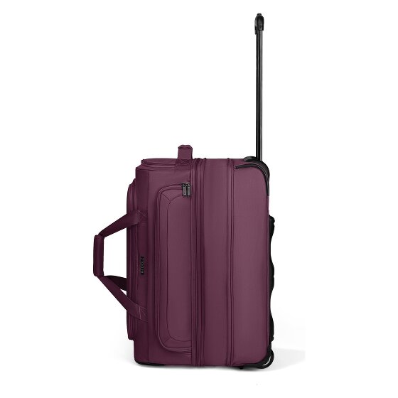 Redolz Bolsa de viaje Duffle Essentials de 2 ruedas 55 cm M con solapa de expansión