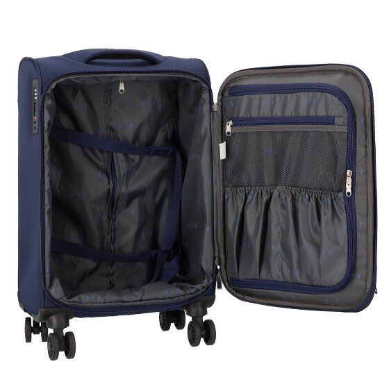 d&n Travel Line 9504 4 ruedas Carro de la cabina S 55 cm