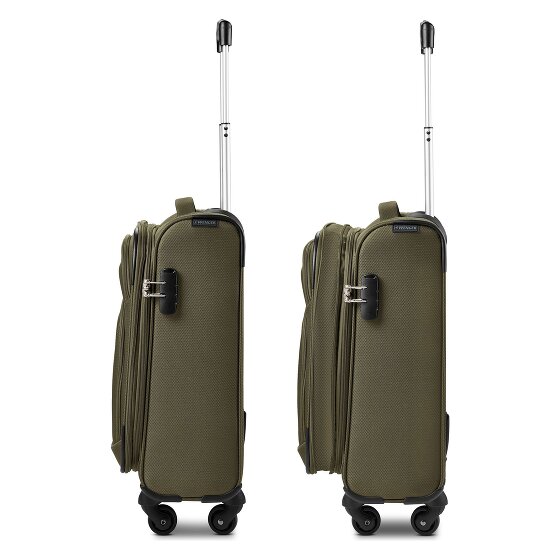 Wenger Beaumont 4 ruedas Carro de la cabina S 54 cm con pliegue de expansión
