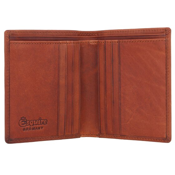 Esquire Cartera Dallas de cuero RFID 9,5 cm