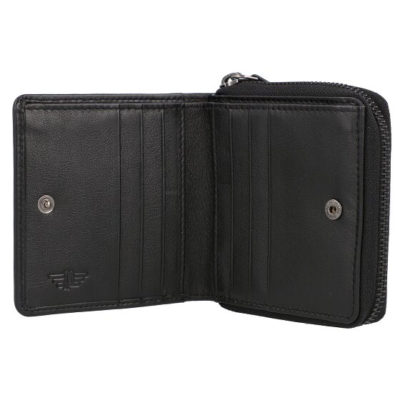 Police PT389-10368 Billetero de piel 12 cm