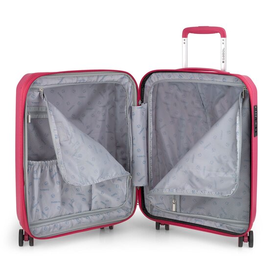 Gabol Infinity 4 ruedas Juego de maletas 3 piezas con pliegue de expansión