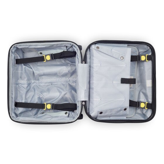 Delsey Paris Trolley de negocios Shadow 5.0 de 4 ruedas Compartimento para portátil de 38 cm con pliegue de expansión