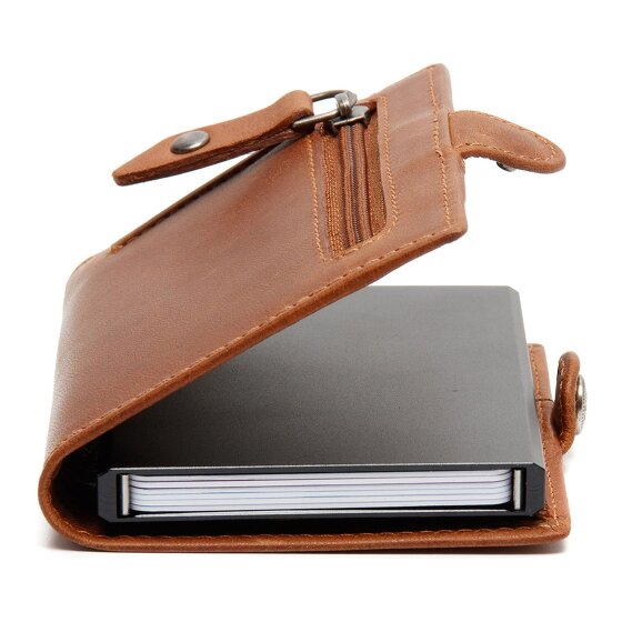 The Chesterfield Brand Lagos Estuche para tarjetas de crédito Protección RFID Piel 6.5 cm