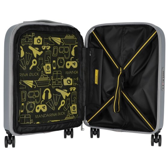 Mandarina Duck Logoduck + 4 ruedas Maletas de cabina S 55 cm
