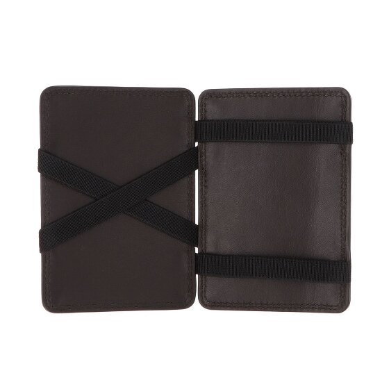 Golden Head Polo Estuche para tarjetas de crédito Bloqueo RFID Piel natural 7.5 cm