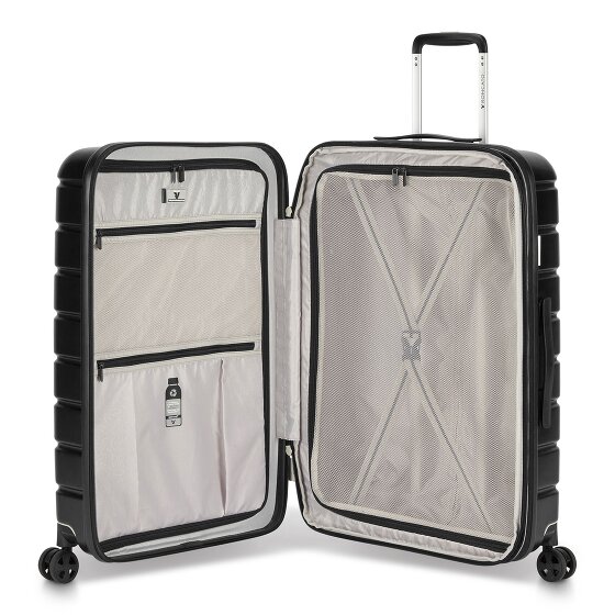 Roncato Relife 4 ruedas Juego de maletas 3 piezas con pliegue de expansión