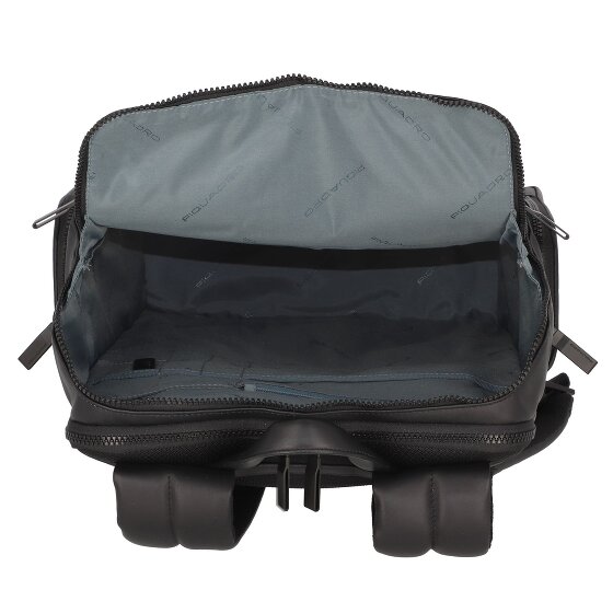 Piquadro Finn Mochila de negocios Piel 43 cm Compartimento para el portátil