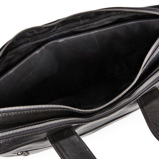 Plevier Jimmy Maletín Piel natural 31 cm Compartimento para laptop