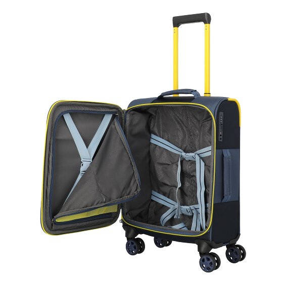 Travelite Color Craze 4 ruedas Carro de la cabina S 55 cm