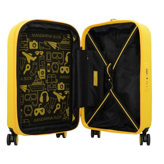 Mandarina Duck Logoduck Trolley Cabina 4 Ruedas 56 cm