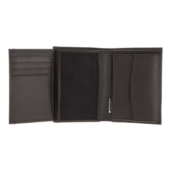 oxmox Leather Cartera Bloqueo RFID Piel natural 10 cm