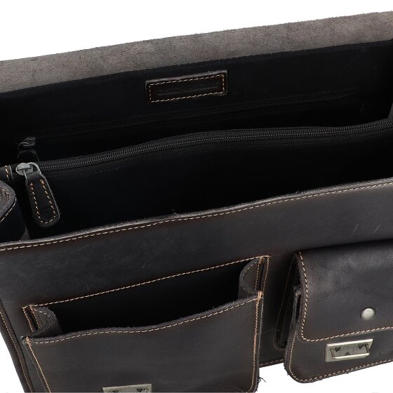 Greenburry Maletín de cuero 39 cm