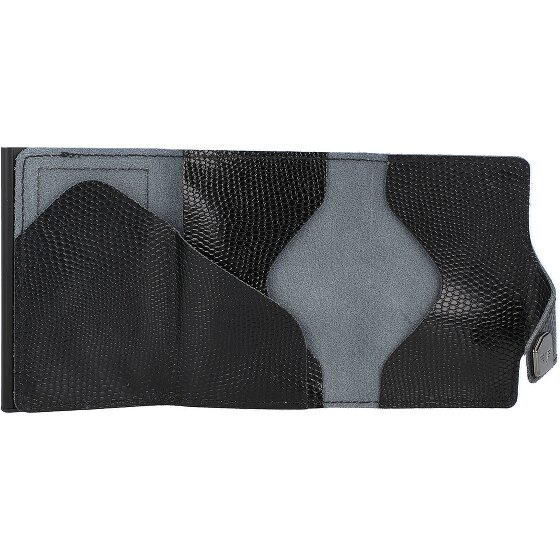 Tru Virtu Funda para tarjetas de crédito Click & Slide RFID Piel 6,5 cm