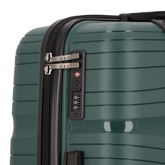 d&n Travel Line 4300 4 ruedas Juego de maletas 3 piezas