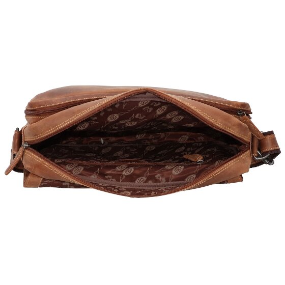 Greenburry Racing Collection Atlanta Maletín Mensajero Piel 36 cm