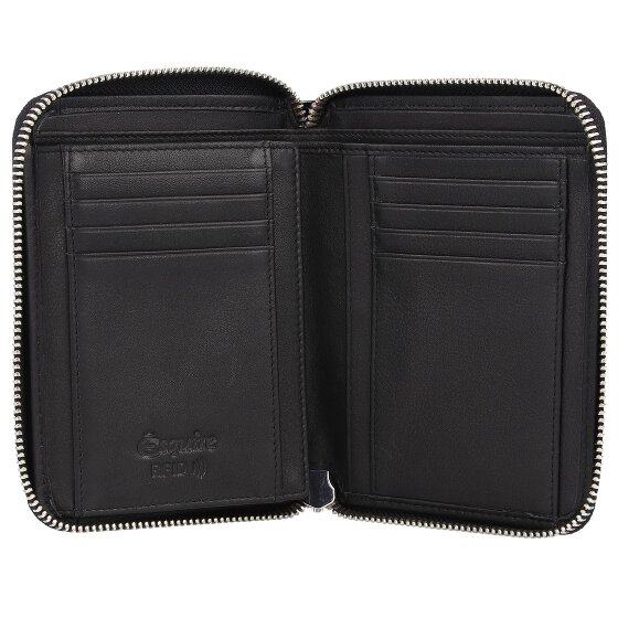 Esquire Nizza Cartera Protección RFID Piel 15.5 cm