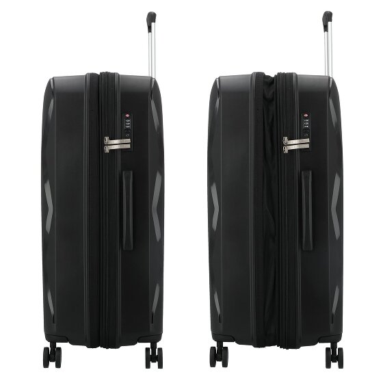 Gabol Infinity 4 ruedas Carrito L 75 cm con pliegue de expansión