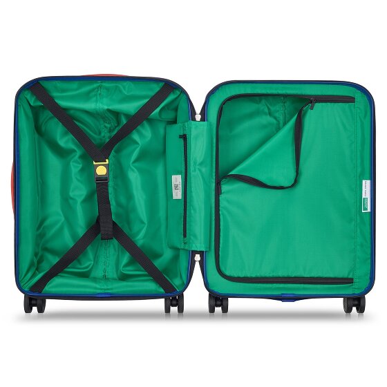 Delsey Paris x United Colors of Benetton United Trolley de cabina de 4 ruedas 55 cm