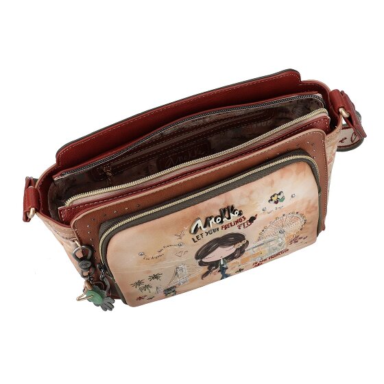 Anekke Peace & Love Bolsa de hombro 28 cm