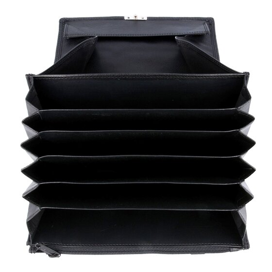 Esquire Cartera de camarero ecológica de cuero 17,8 cm
