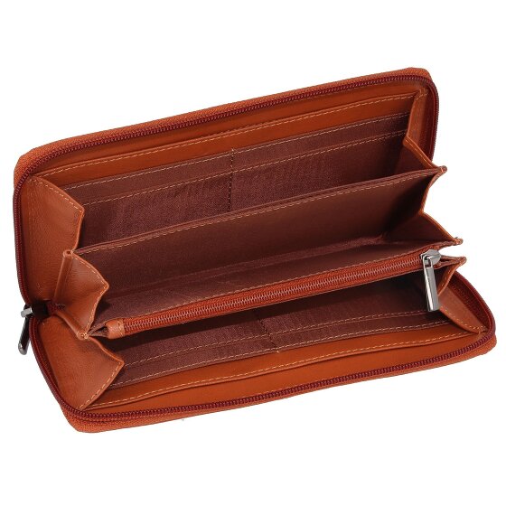 mano Billetera Donna Giulia Piel 20 cm