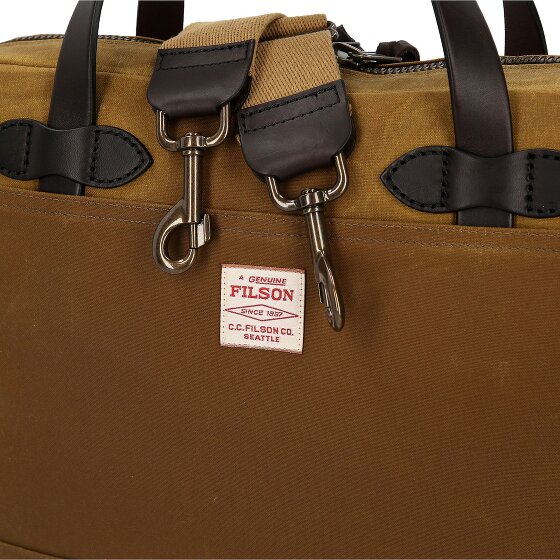 Filson Tin Cloth Maletín 38 cm Compartimento para el portátil