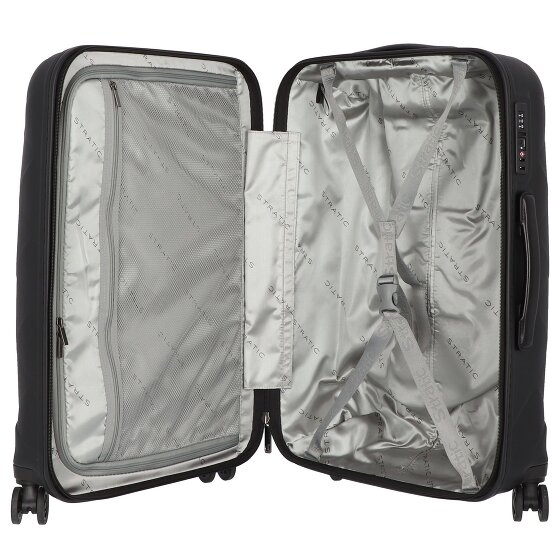 Stratic Trolley de 4 ruedas Leather & More 65 cm