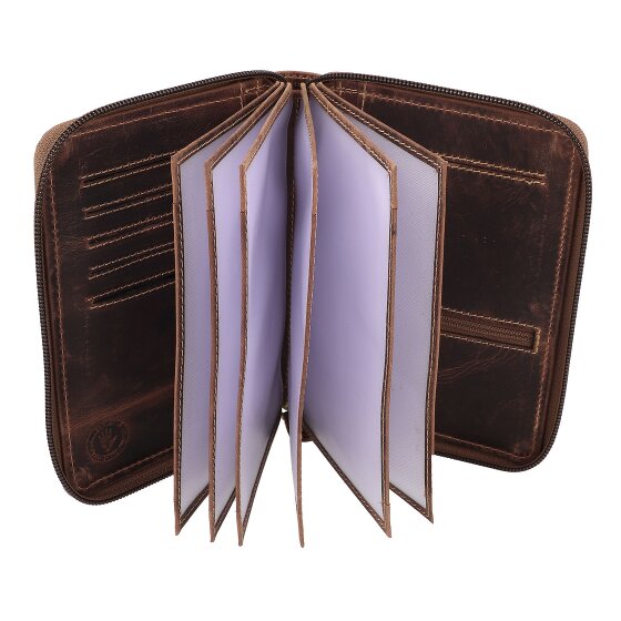 Greenburry Vintage Carnet de identidad Piel 16 cm