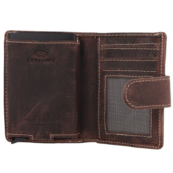 Jack Kinsky Baltimore Estuche para tarjetas de crédito Protección RFID Piel 11 cm