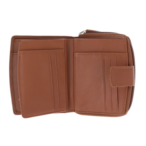 Golden Head Polo Cartera Bloqueo RFID Piel natural 12 cm