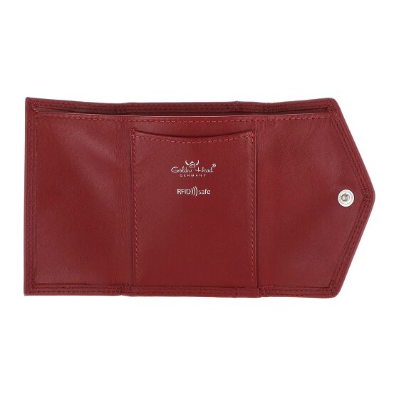 Golden Head Polo Cartera Bloqueo RFID Piel natural 10 cm