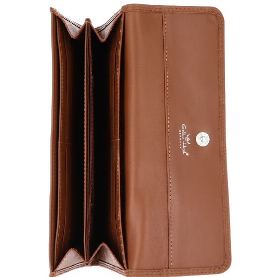 Golden Head Polo Carnet de identidad Bloqueo RFID Piel natural 19.5 cm