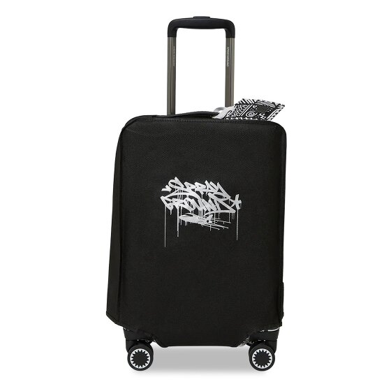 Sprayground Printed Zipper Shark AI Journey to the Mind 4 ruedas Carro de la cabina 55 cm