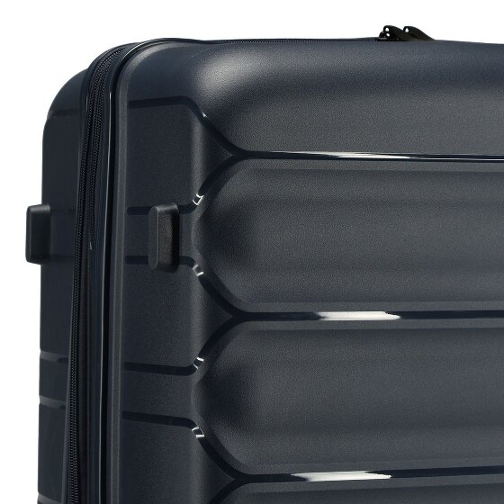 d&n Travel Line 4700 4 ruedas Carrito 78 cm con pliegue de expansión