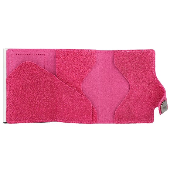 Tru Virtu Funda para tarjetas de crédito Click & Slide Cartera de piel RFID 6,5 cm