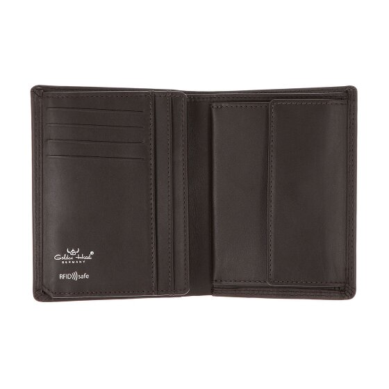 Golden Head Polo Cartera Bloqueo RFID Piel natural 9 cm