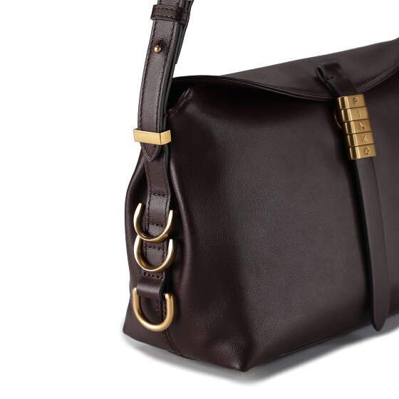 PINKO Saddle Bolsa de hombro Piel 23 cm