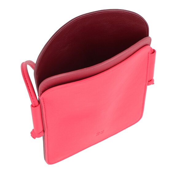 DuDu Bolsa de móvil de colores de Menorca de cuero de 12 cm