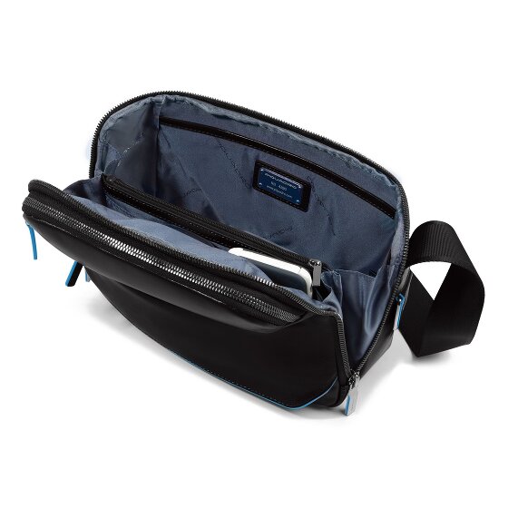 Piquadro Blue Square Bolsa de hombro Piel 27 cm