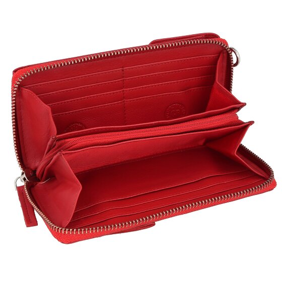 Greenburry Funda de napa para teléfono móvil RFID de 8 cm